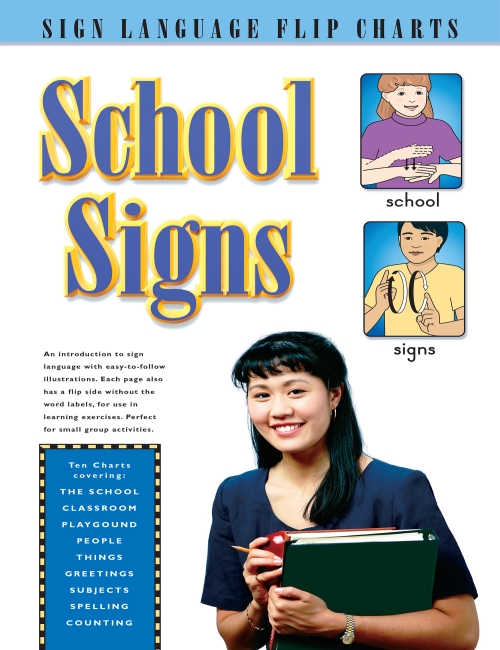 School Signs: Sign Language Flip Charts