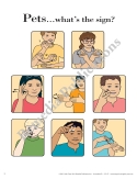 Animal Signs: Sign Language Chart