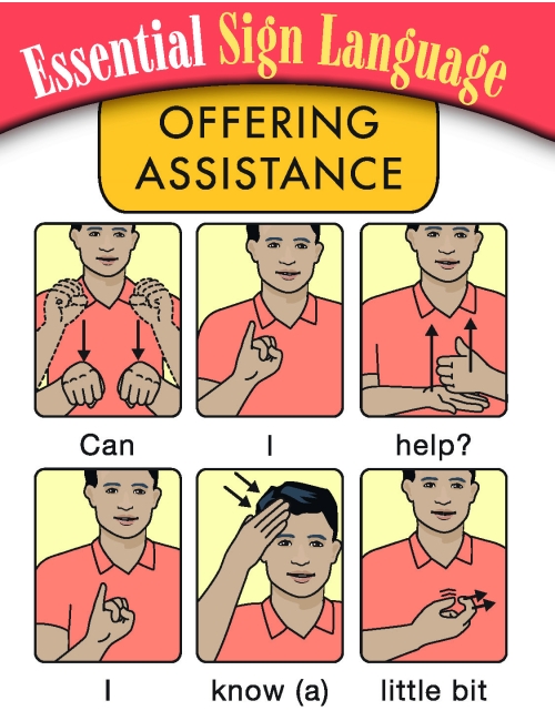 Essential Sign Language: Handy Quick Reference Card | ASL | Everyday Life