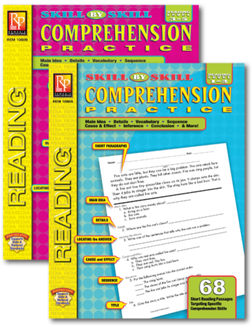 Skill-By-Skill Comprehension Practice (2-Book Set)