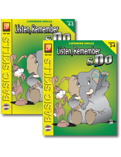 Listen, Remember, & Do (2-Book Set)