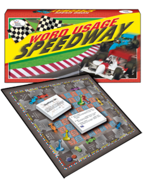 Word Usage Speedway Game