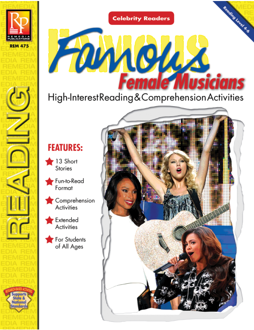 Celebrity Readers: Famous Female Musicians