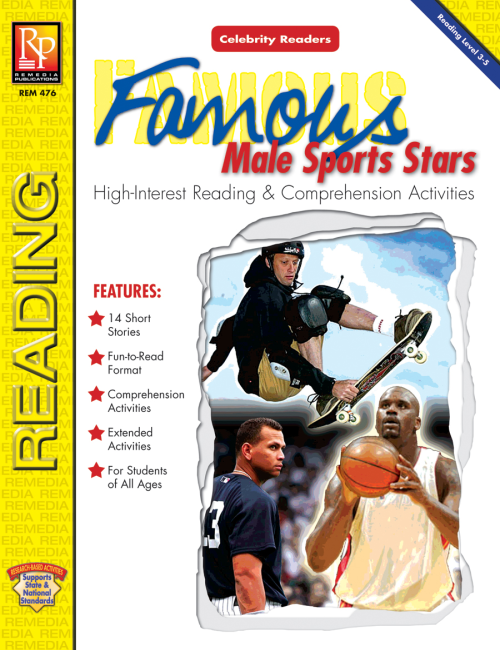 Celebrity Readers: Famous Male Sports Stars