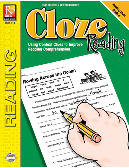 Cloze Reading (Rdg. Level 4)