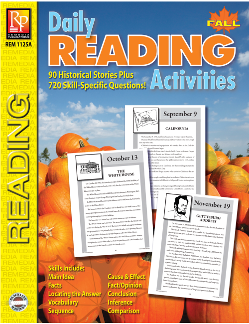 Daily Reading Activities: Fall