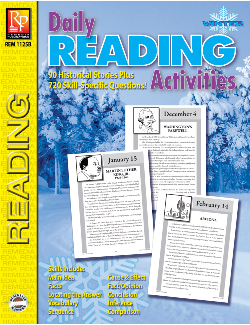 Daily Reading Activities: Winter