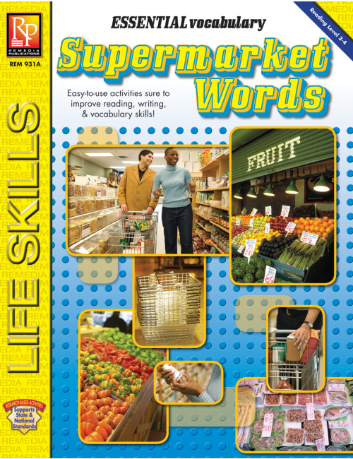 Essential Vocabulary: Supermarket Words