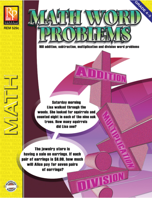 Math Word Problems (Grades 4-5)