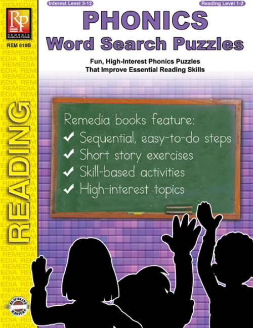 Phonics Word Search Puzzles