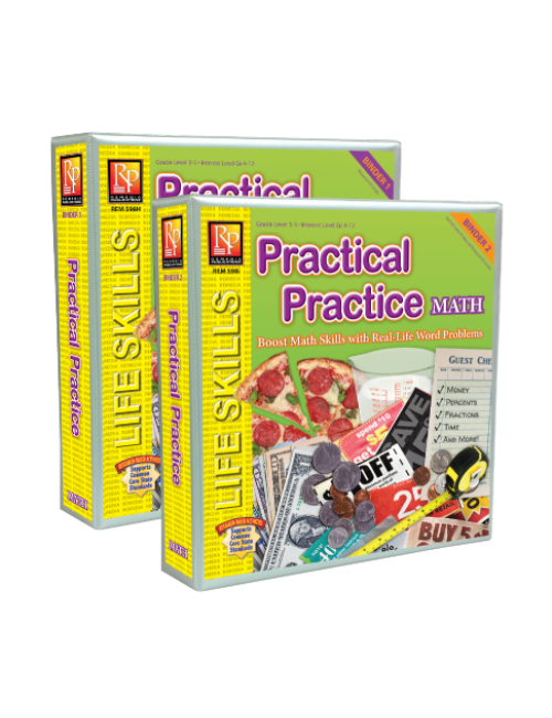 Practical Practice Math Program (Both Binders)