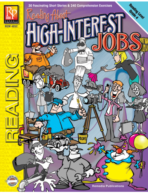 Reading About High-Interest Jobs (Reading Level 4)