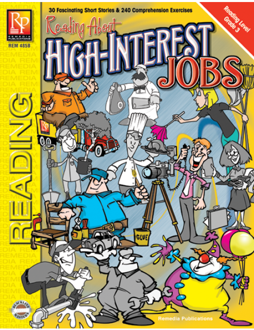 Reading About High-Interest Jobs (Reading Level 3)