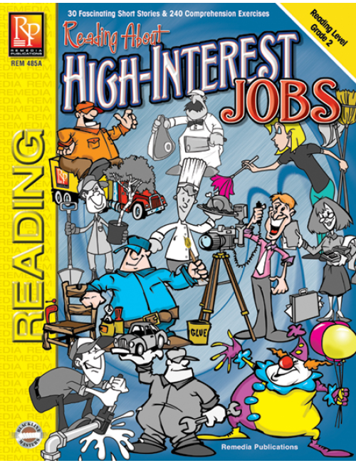 Reading About High-Interest Jobs (Reading Level 2)