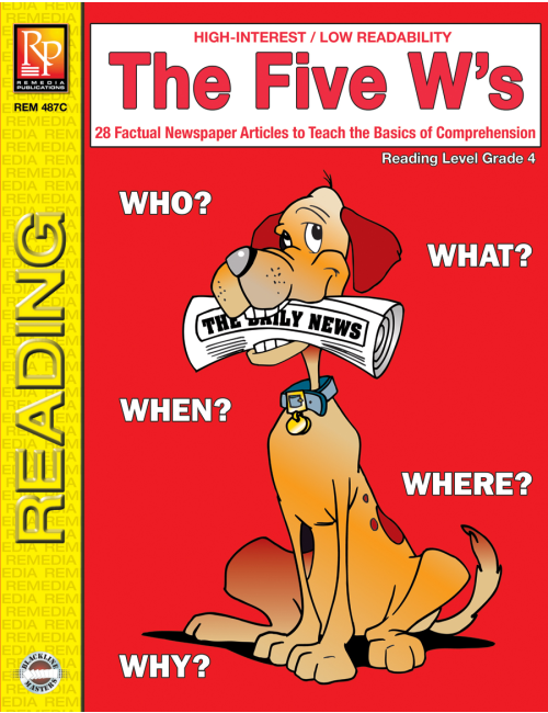 The Five W's (Reading Level 4)