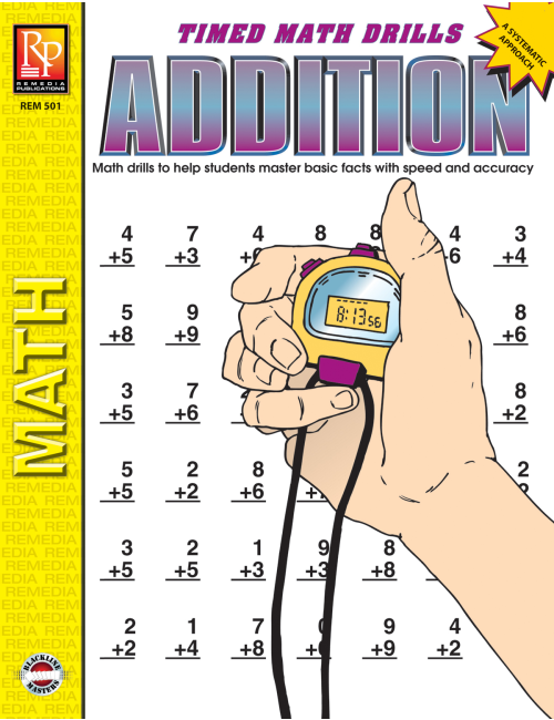 Timed Math Drills: Addition