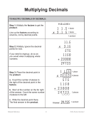 Decimals: Drill & Practice (Gr. 4-6)