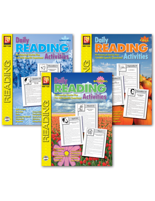 Daily Reading Activities (3-Book set)