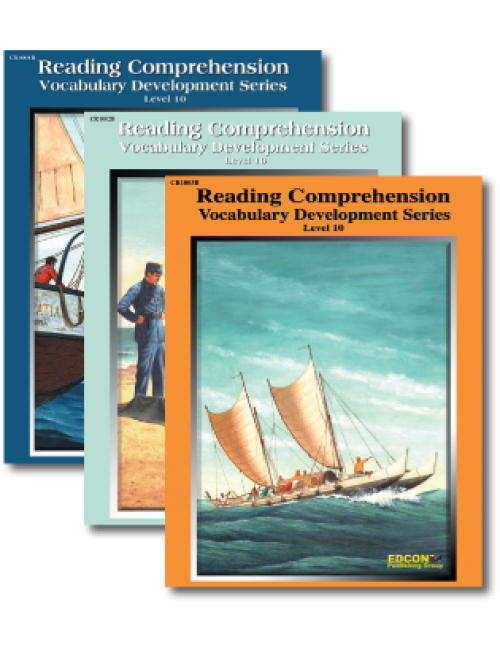 Reading Comprehension & Vocabulary Development: RL 10 (3-Book Set)