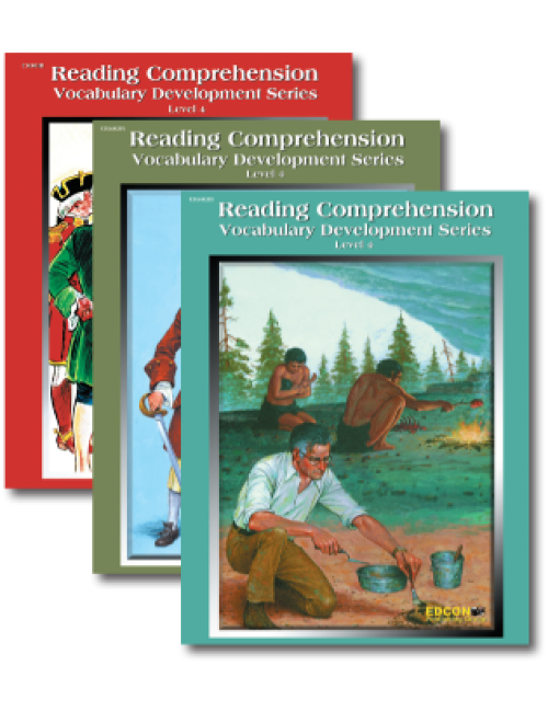 Reading Comprehension & Vocabulary Development: RL 4 (3-Book Set)