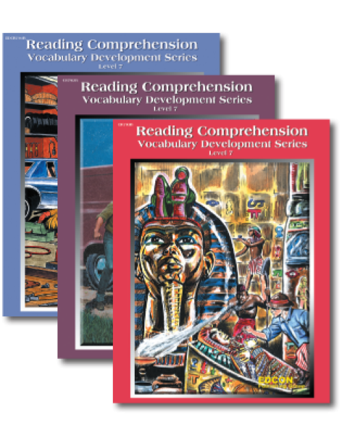 Reading Comprehension & Vocabulary Development: RL 7 (3-Book Set)