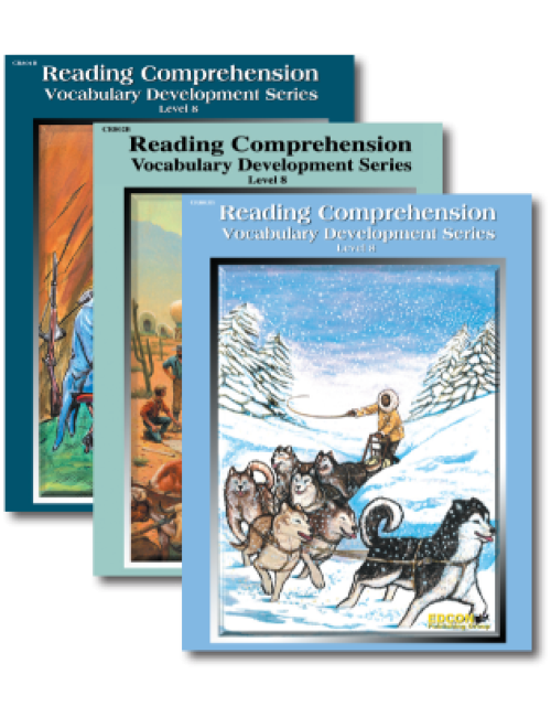 Reading Comprehension & Vocabulary Development: RL 8 (3-Book Set)