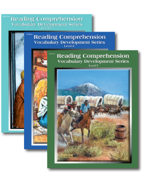 Reading Comprehension & Vocabulary Development: RL 9 (3-Book Set)