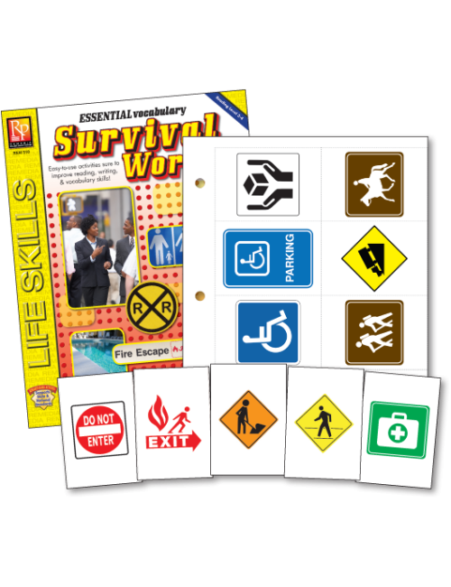 Survival Signs & Symbols (Activity Book & Flash Cards)