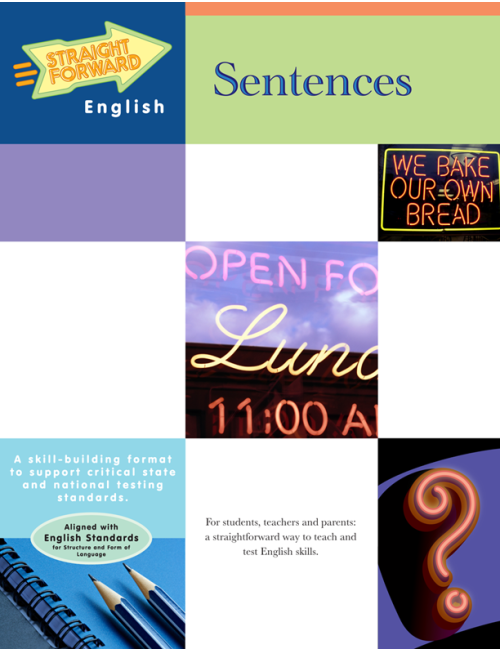 Sentences: Straight Forward English Language Arts Series