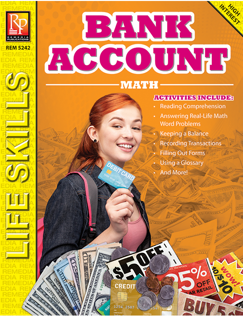 Bank Account Math: Life Skills Math Series