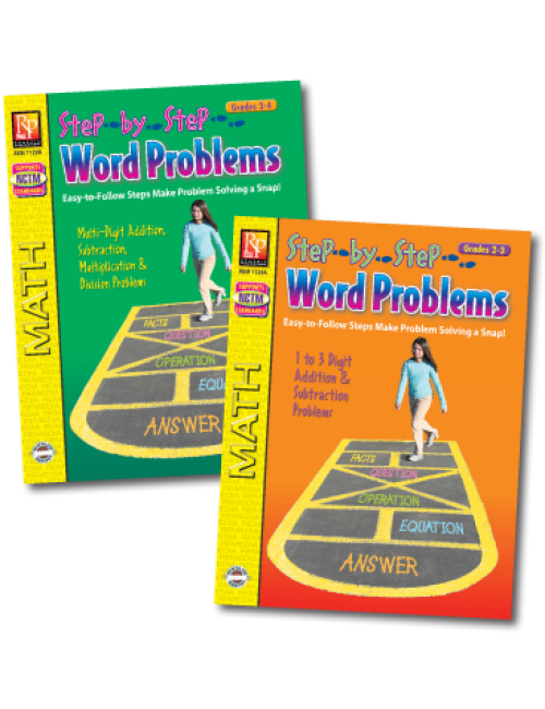 Step-by-Step Word Problems (2-Book Set)