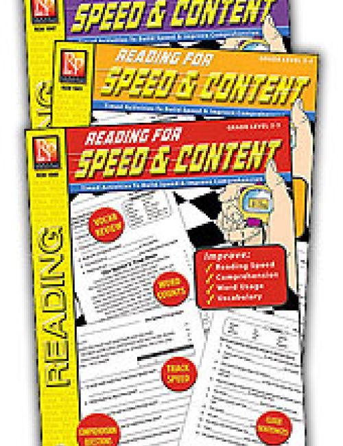 Reading for Speed & Content (3-Book Set)