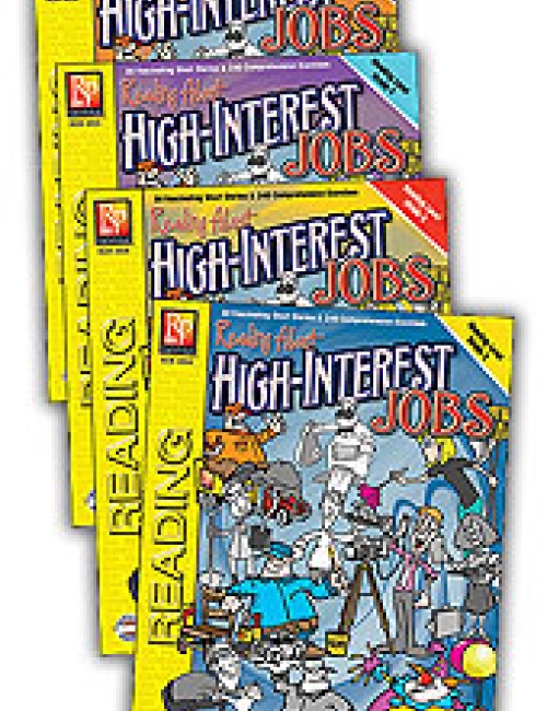 Reading About High-Interest Jobs (4-Books Set)