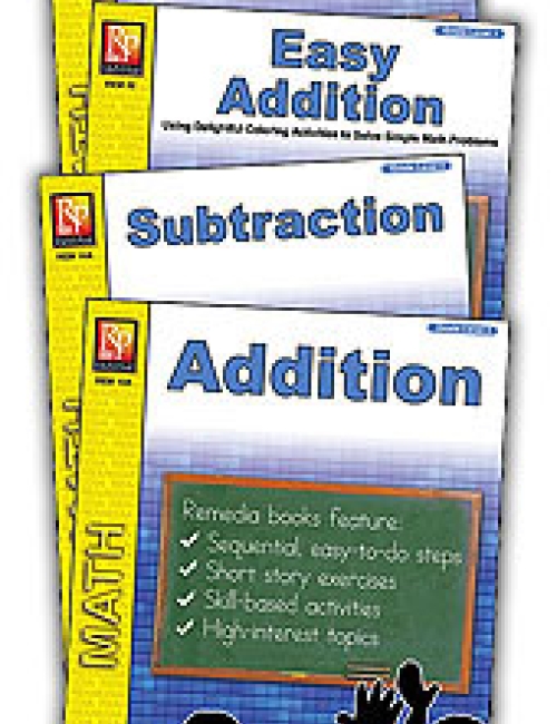 Easy Addition & Subtraction (4-Book Set)